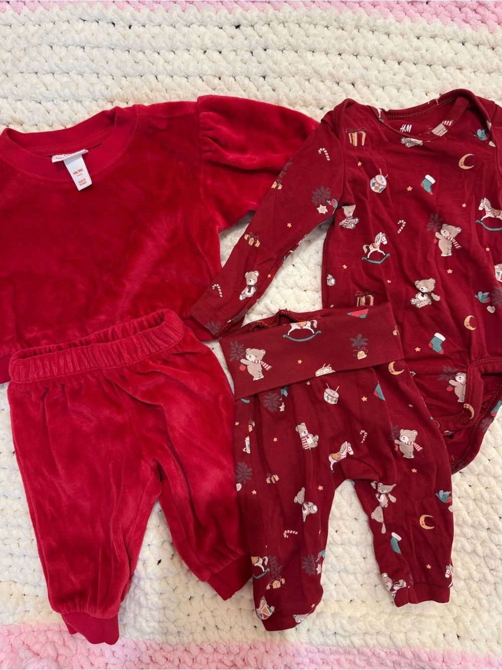 ❤️ Newborn Christmas Matching Set Bundle | H&M & Cat & Jack | Great Condition ❤️